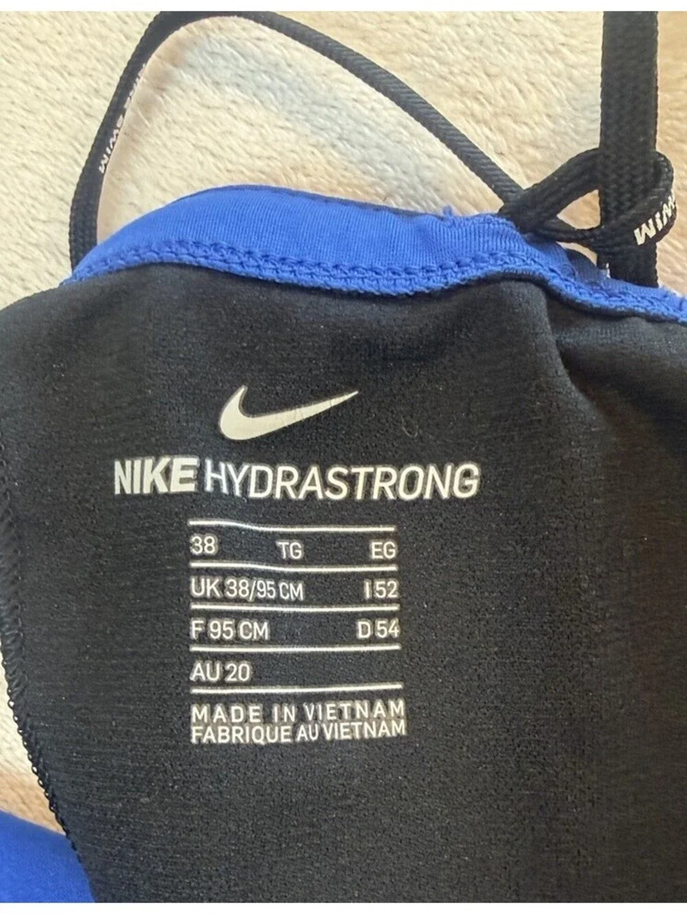 Nike Swim HydraStrong Essential Men’s 38 Jammer Swim Suit Blue NESSA006-494 New